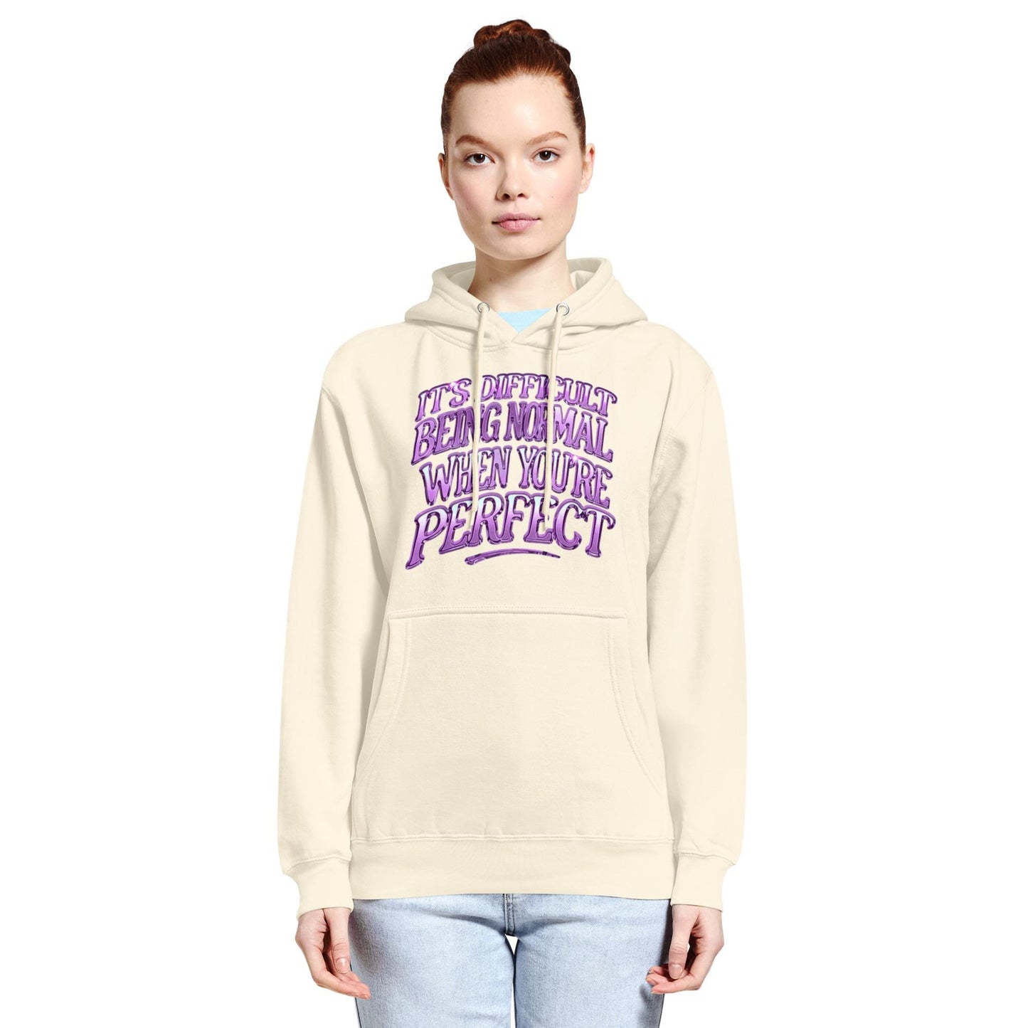 Its Difficult Being Normal Hoodie