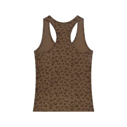Women’s Leopard Print PMP Logo  Tank Top