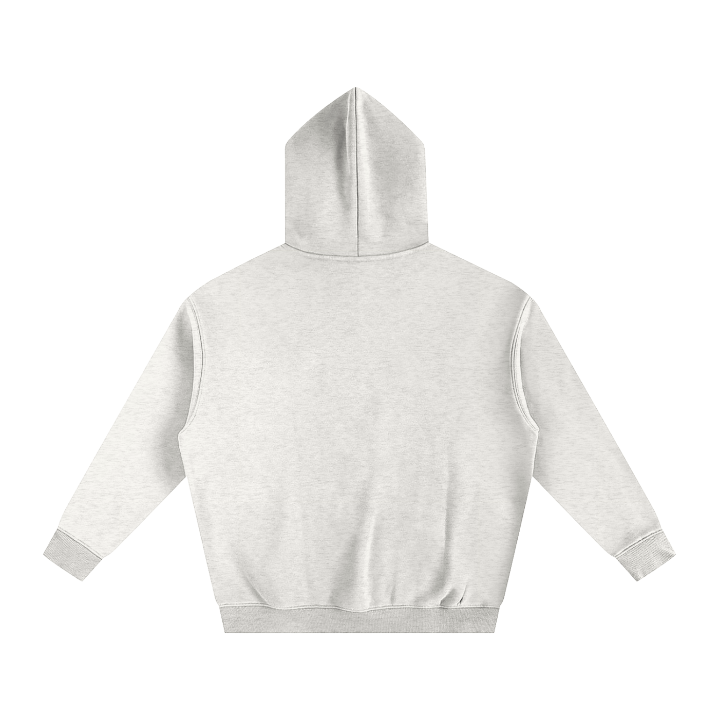 100% Faith Never Luck Oversize Fleeced Hoodie
