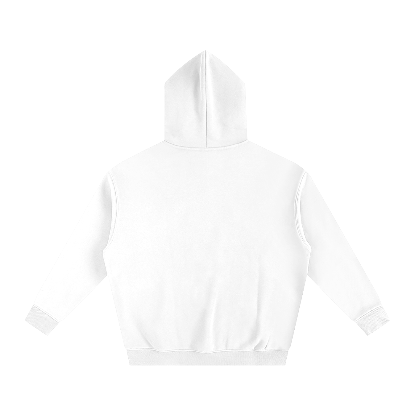 100% Faith Never Luck Oversize Fleeced Hoodie