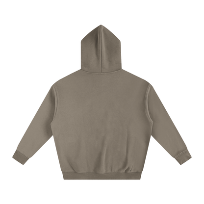 RAISE ABOVE REALITY Oversize Fleeced Hoodie