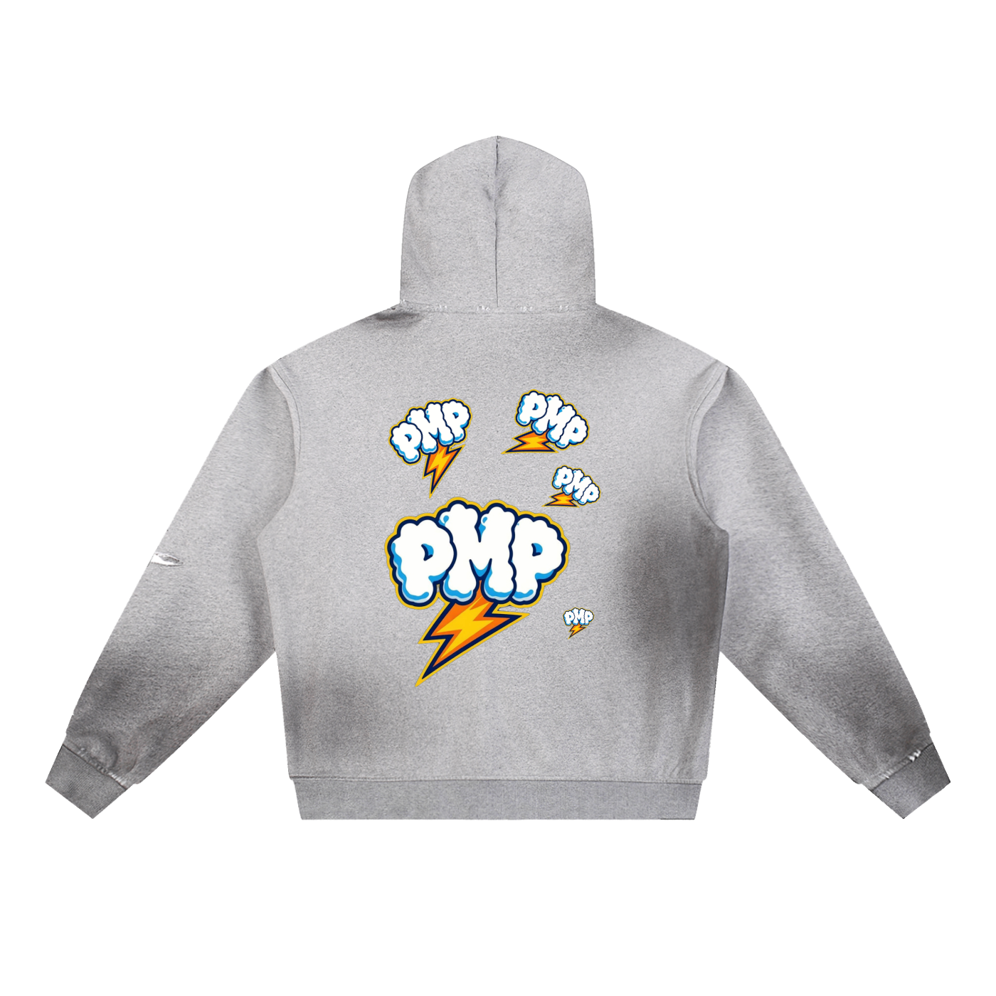 Sun Fade Frayed Fleece Hoodie