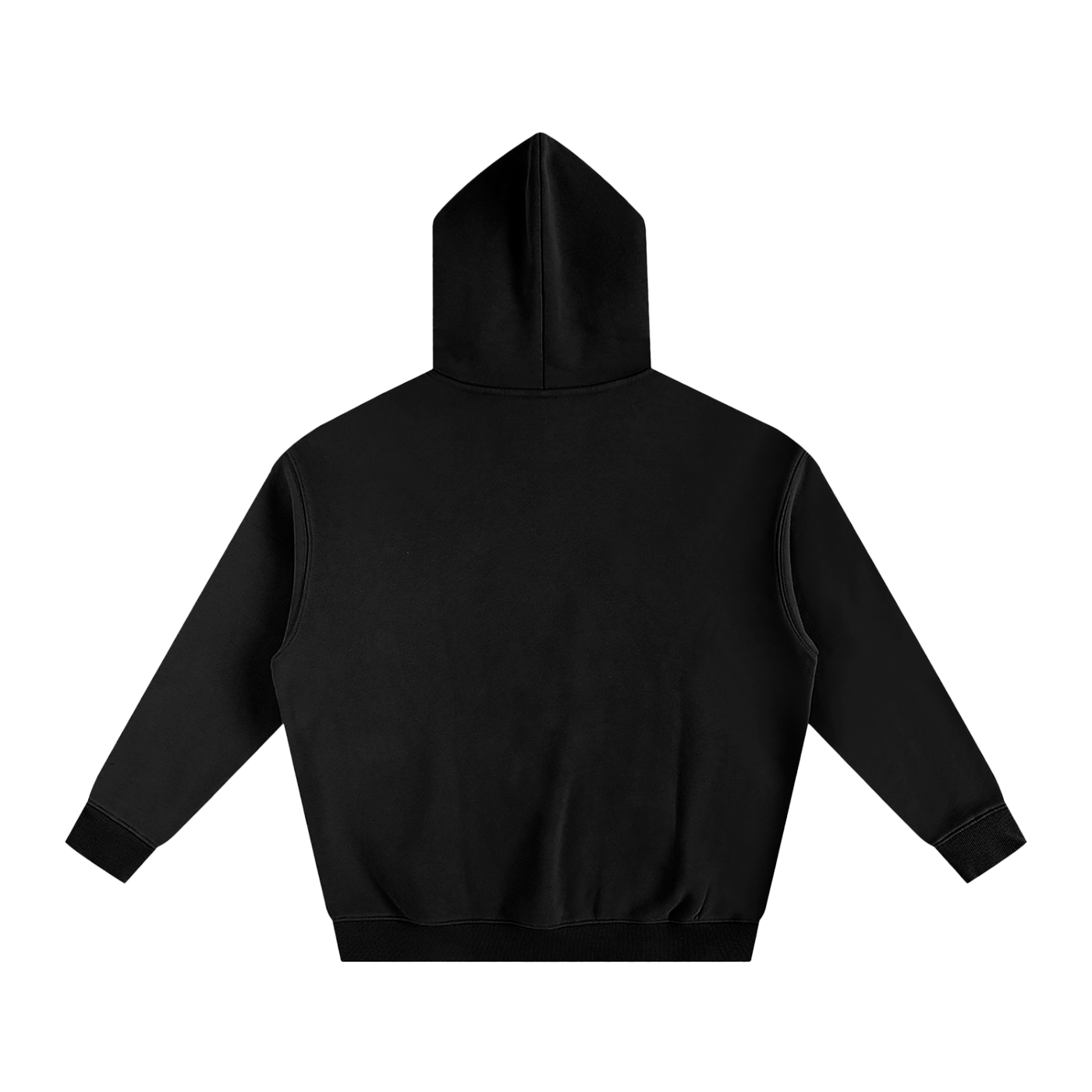 100% Faith Never Luck Oversize Fleeced Hoodie