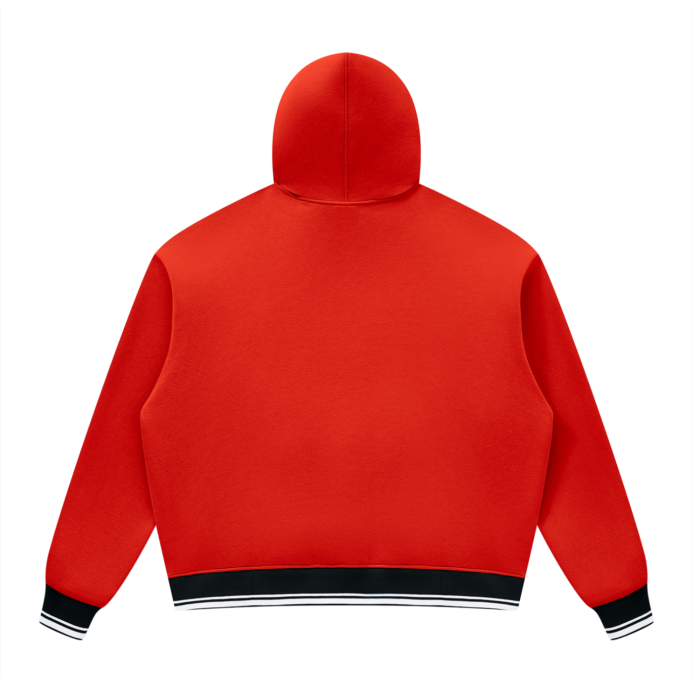 Jean Patch Logo Block Fleece Hoodie
