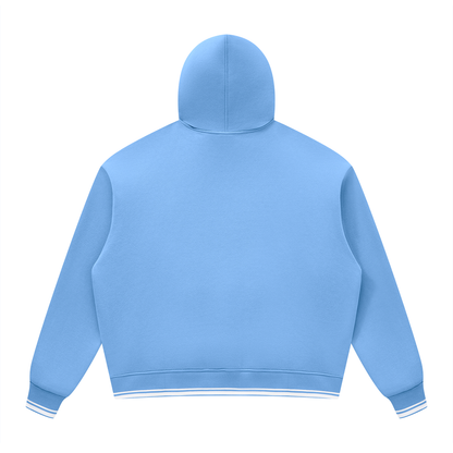 Jean Patch Logo Block Fleece Hoodie