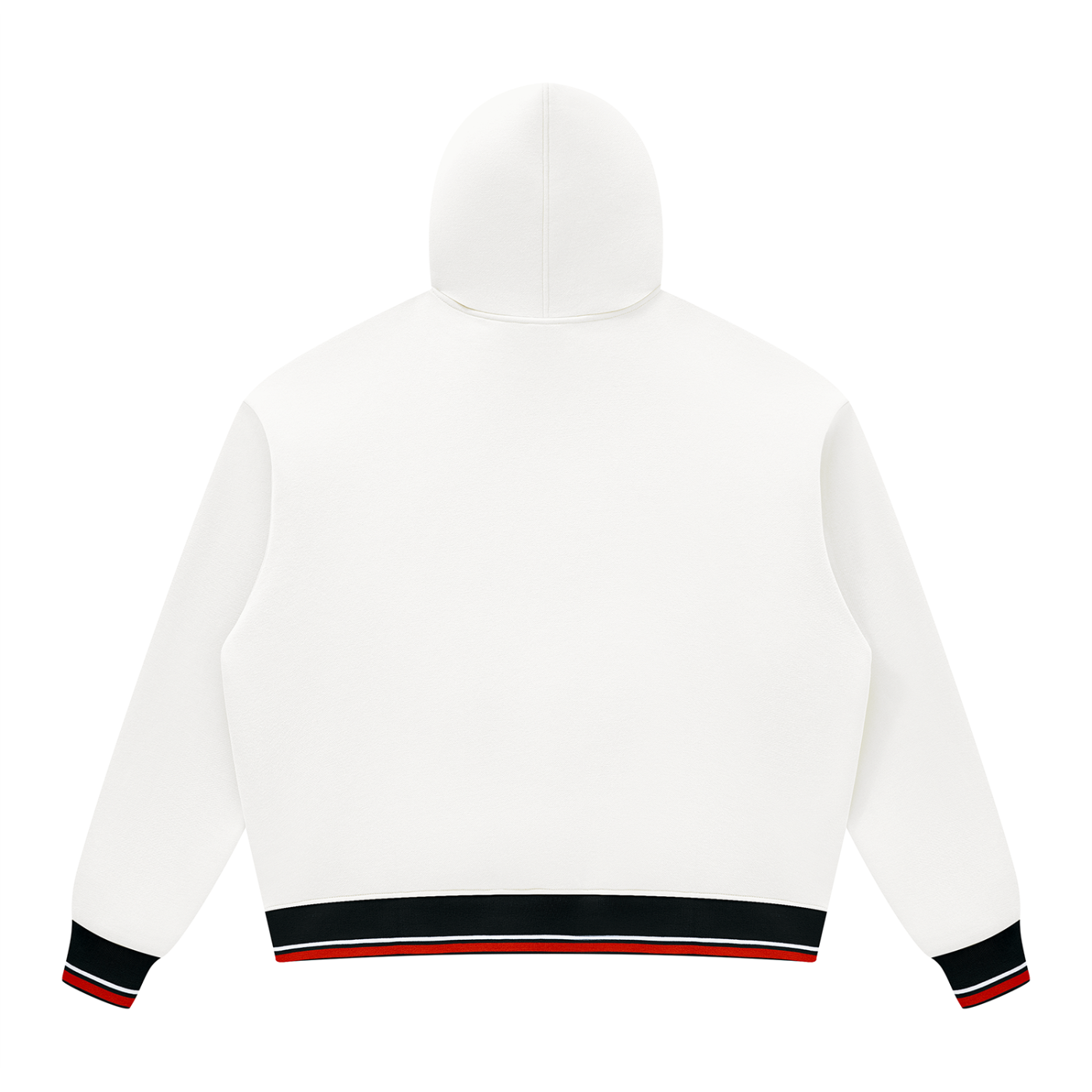 Jean Patch Logo Block Fleece Hoodie
