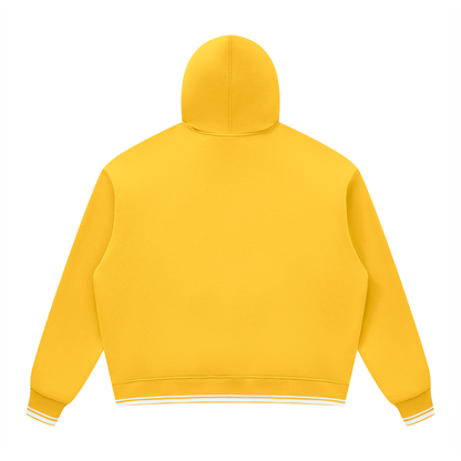 Jean Patch Logo Block Fleece Hoodie
