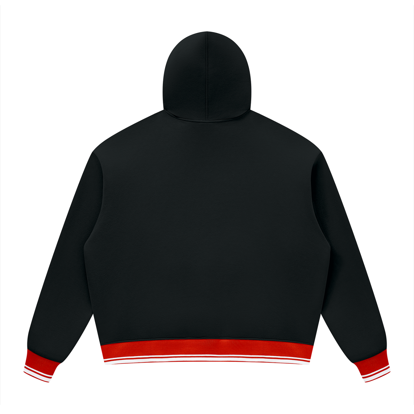 Jean Patch Logo Block Fleece Hoodie