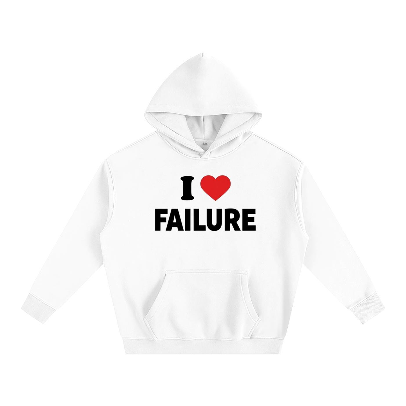 I Heart Failure Hoodie - Unisex Cotton Blend Fleece