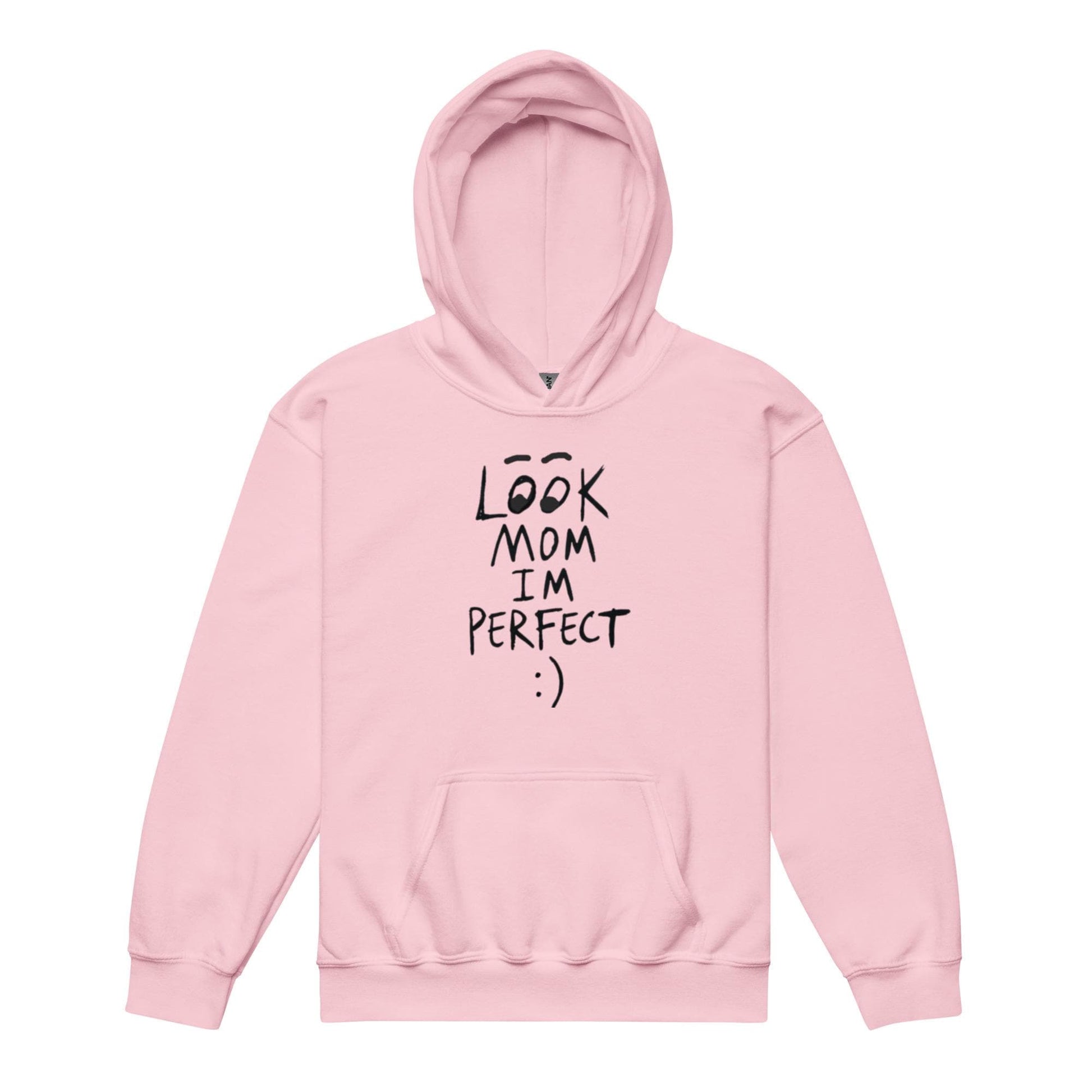 Look MOM I'M Perfect Kids Hoodie