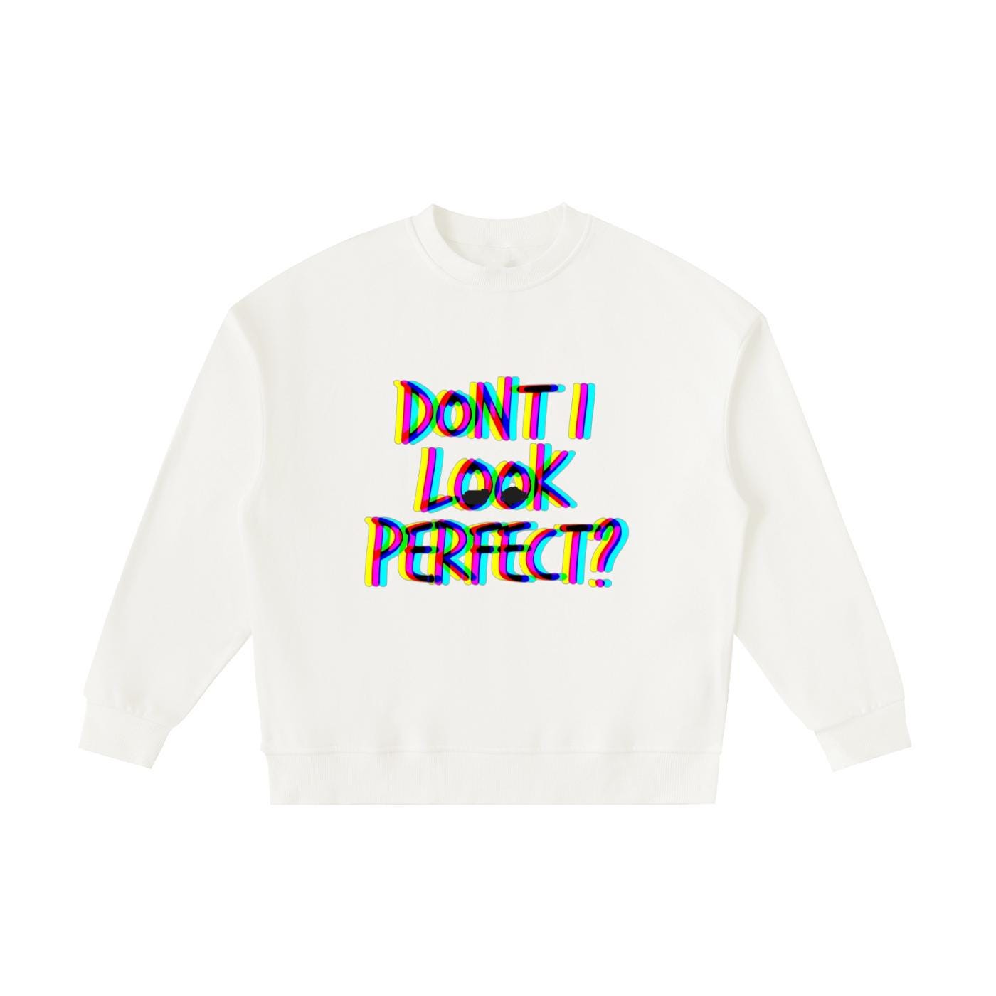 Don't I Look Perfect Kids' Crewneck Sweatshirt