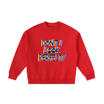 Don't I Look Perfect Kids' Crewneck Sweatshirt