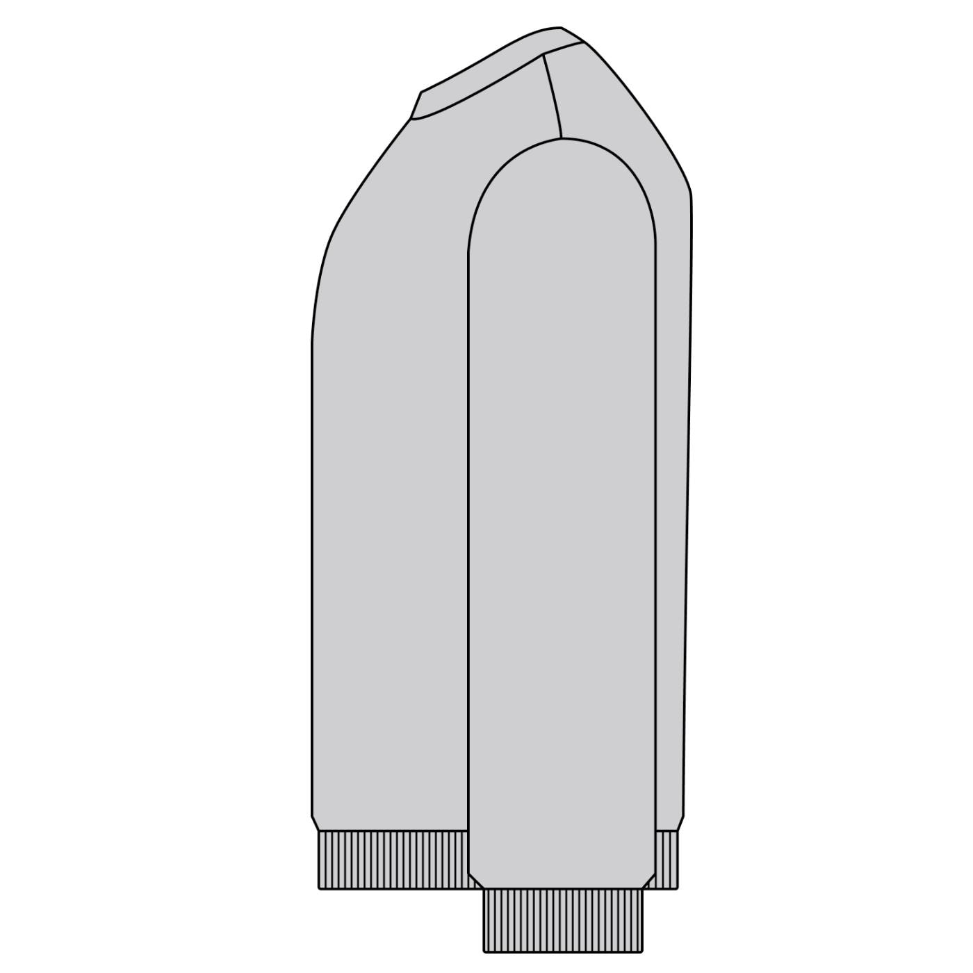 Never Lucky Only Highly Favored Snow Washed Oversized Sweatshirt