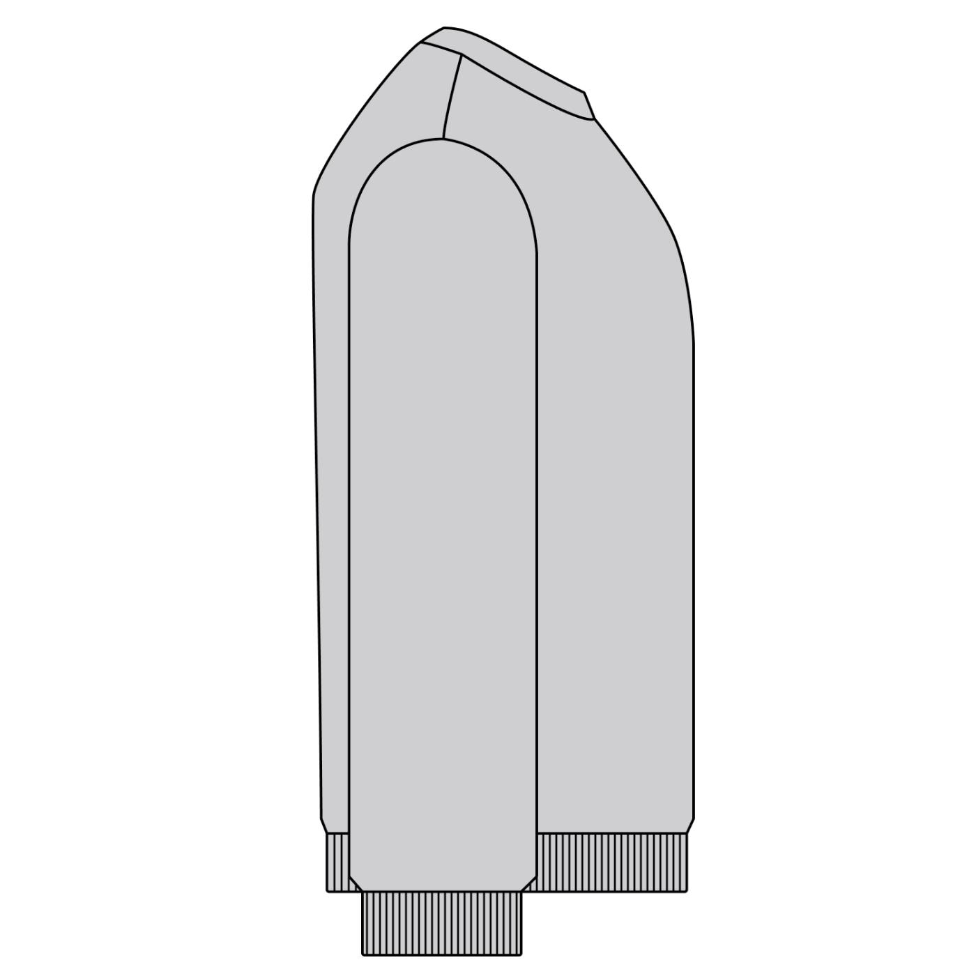 Never Lucky Only Highly Favored Snow Washed Oversized Sweatshirt