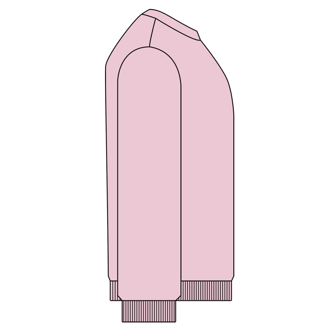 Never Lucky Only Highly Favored Snow Washed Oversized Sweatshirt