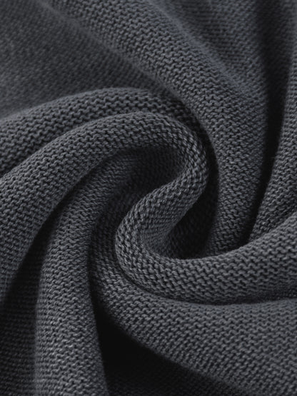 Lead Never Follow Mineral Wash Oversized Sweater